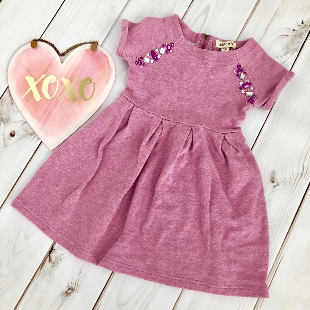 SALE Light Purple with Rhinestone Dress
